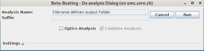 The Do-Analysis Dialog