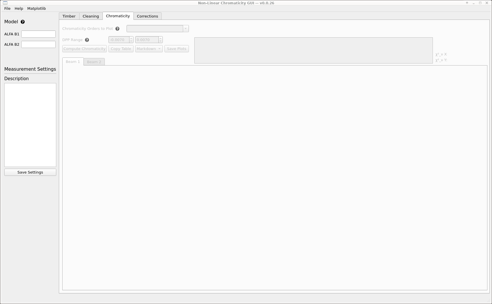 Chroma GUI landing page
